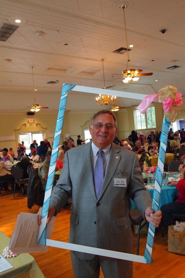 Plaquemines Parish DA Charles Ballay at the 2018 Senior Citizens Day Event